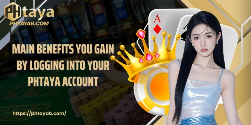 Main benefits you gain by logging into your PHTAYA account